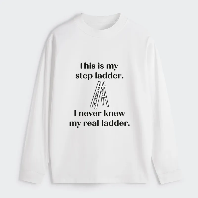 Tokyo-Tiger A Real Ladder Funny Classic Long Sleeve T-Shirt