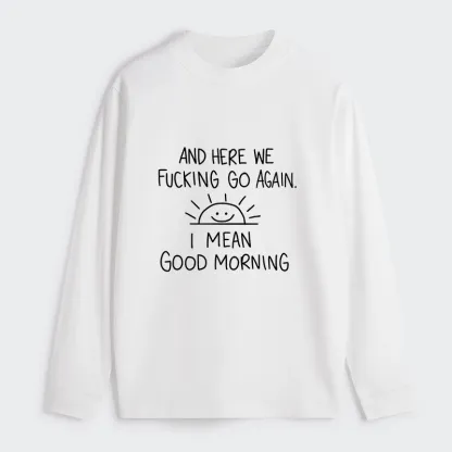 Tokyo-Tiger Different Meanings Of "Good Morning" Classic Long Sleeve T-Shirt