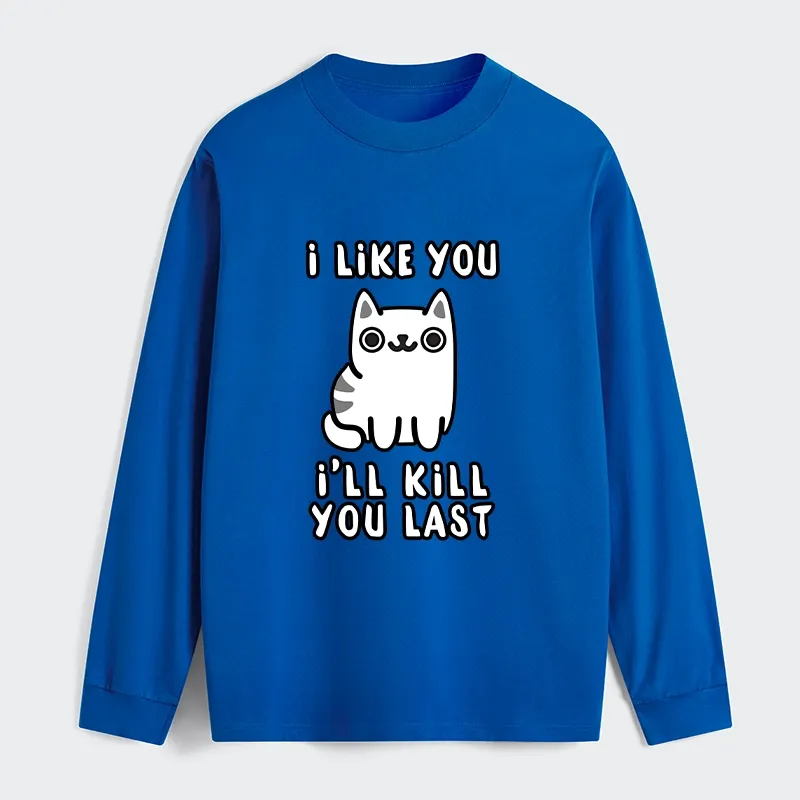 Tokyo-Tiger Cats And Humans Have A Love-hate Relationship Classic Long Sleeve T-Shirt