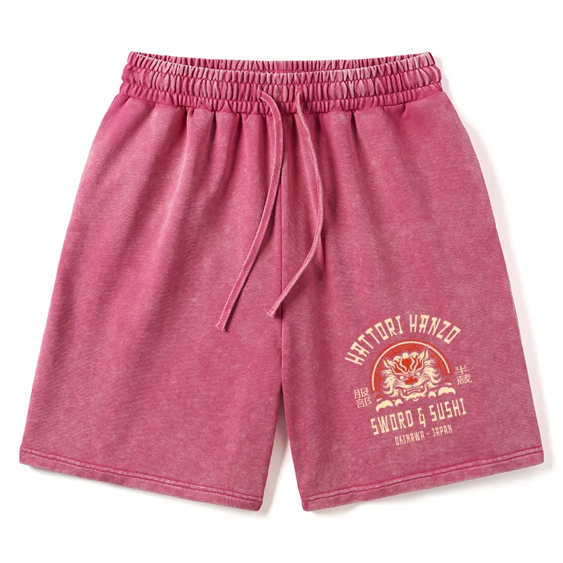 Tokyo-Tiger Hattori Hanzo Sword Washed Shorts