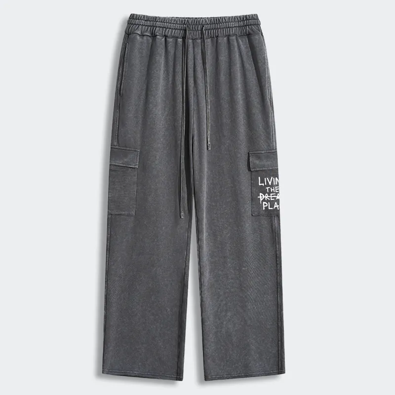 Tokyo-Tiger Implement Plan B Washed Utility Sweatpants