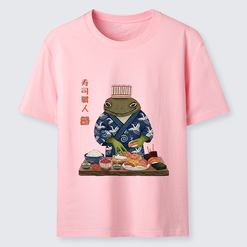 Tokyo-Tiger Frog Sushi Chef Classic T-Shirt
