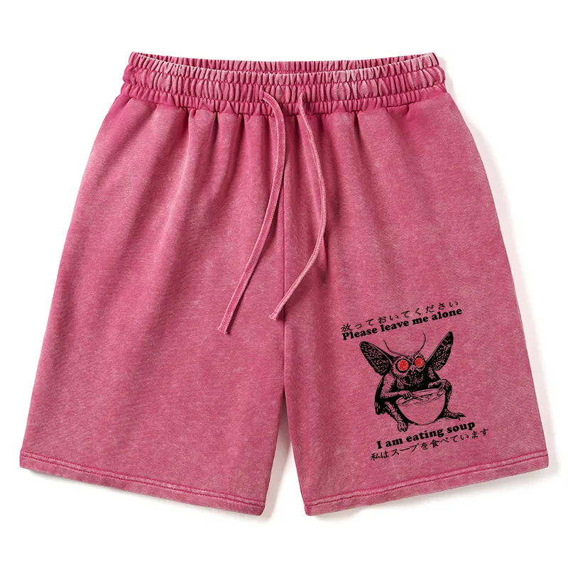 Tokyo-Tiger Don't Bother The Mothman Washed Shorts