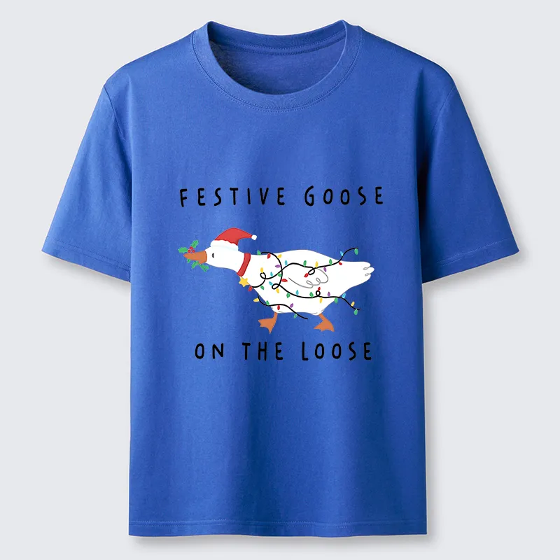 Tokyo-Tiger Stupid Goose Christmas Classic T-Shirt