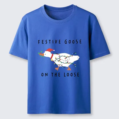 Tokyo-Tiger Stupid Goose Christmas Classic T-Shirt