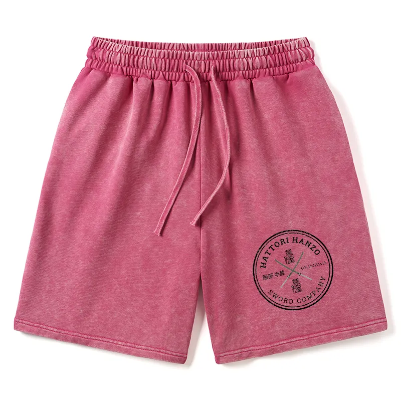 Tokyo-Tiger Hattori Hanzo Sword Company Washed Shorts