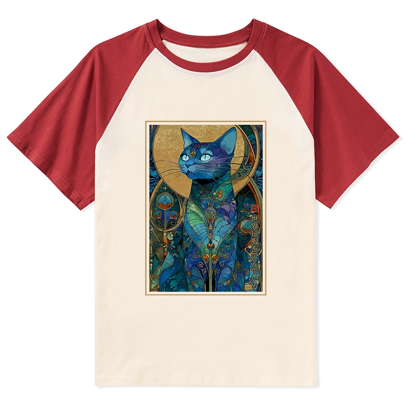 Tokyo-Tiger The Cat’s Plan To Rule Them All Raglan T-shirt