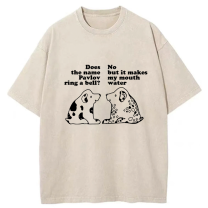 Tokyo-Tiger Pavlov's Dog Washed T-Shirt