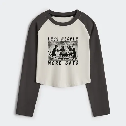 Tokyo-Tiger Cat Sacrifice Ceremony Women's Crop Raglan T-Shirt