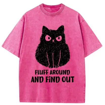 Tokyo-Tiger Consequences Of Fooling Around Washed T-Shirt