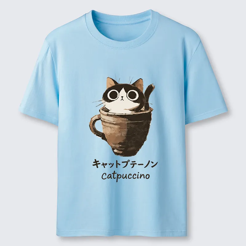 Tokyo-Tiger Cat Cappuccino Classic T-Shirt