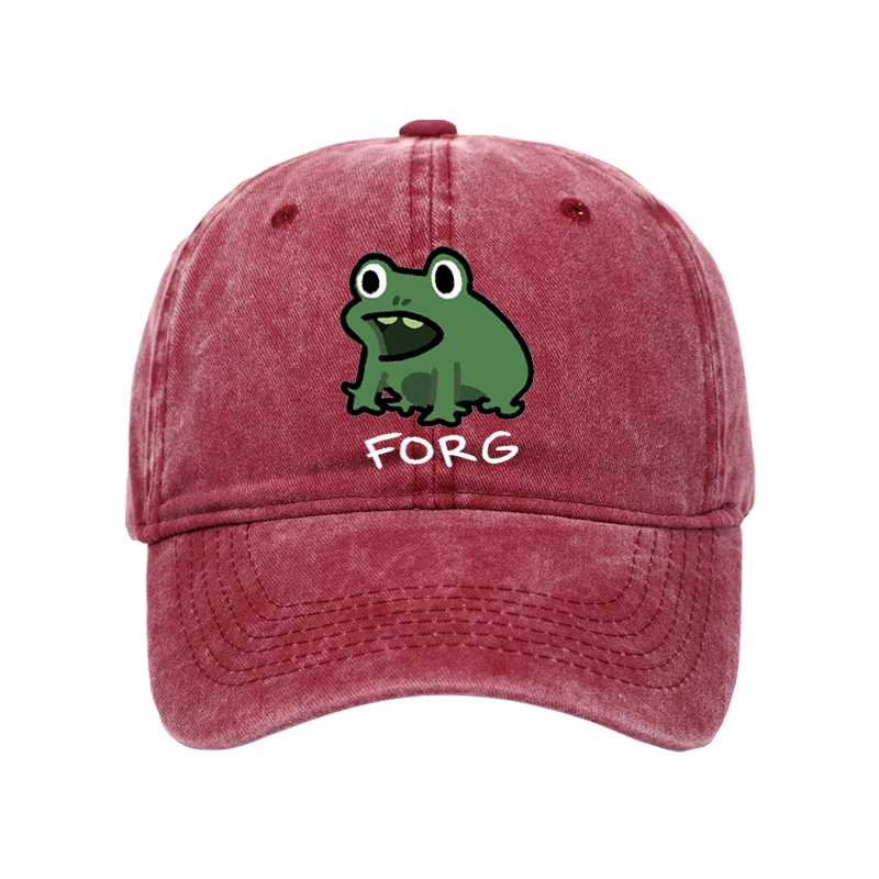 Tokyo-Tiger Funny Forg Japan Washed Cap
