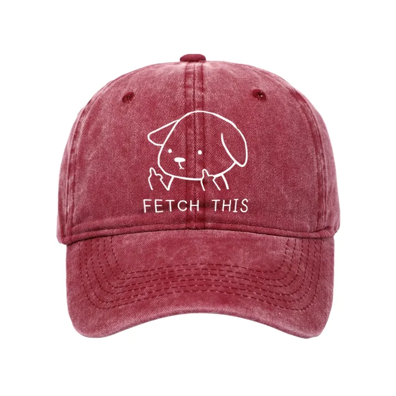 Tokyo-Tiger Fetch This Dog Washed Cap