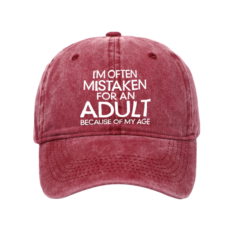 Tokyo-Tiger Old In Age But Young At Heart Washed Cap