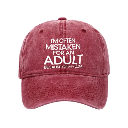 Tokyo-Tiger Old In Age But Young At Heart Washed Cap