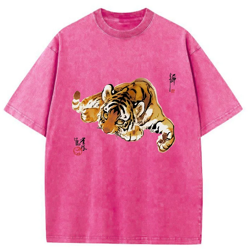 Tokyo-Tiger Tiger Cub Washed T-Shirt