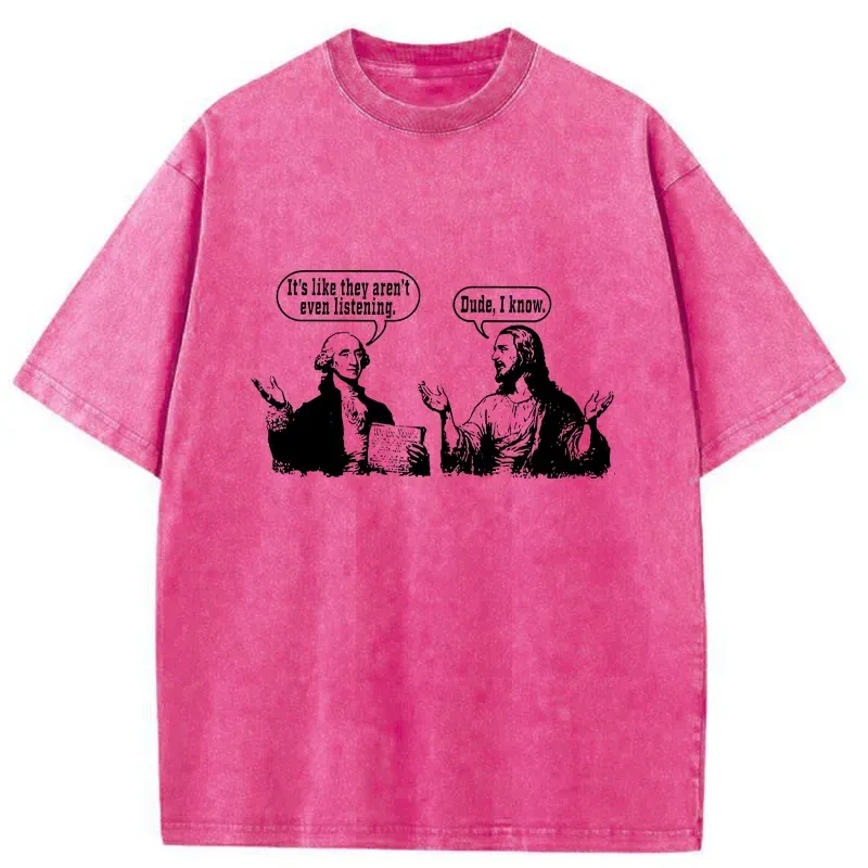 Tokyo-Tiger Pretending To Be Deaf And Dumb Washed T-Shirt