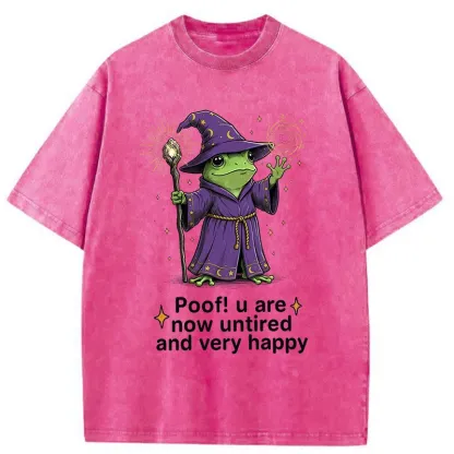 Tokyo-Tiger Magic Frog Washed T-Shirt