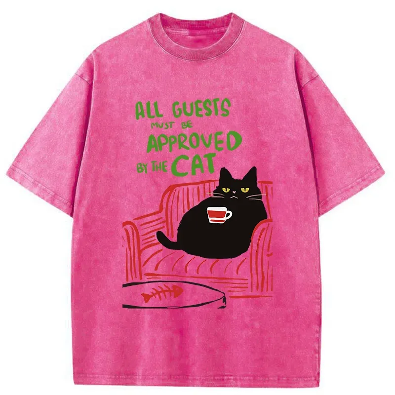 Tokyo-Tiger Cat Is The Master Of The House Washed T-Shirt