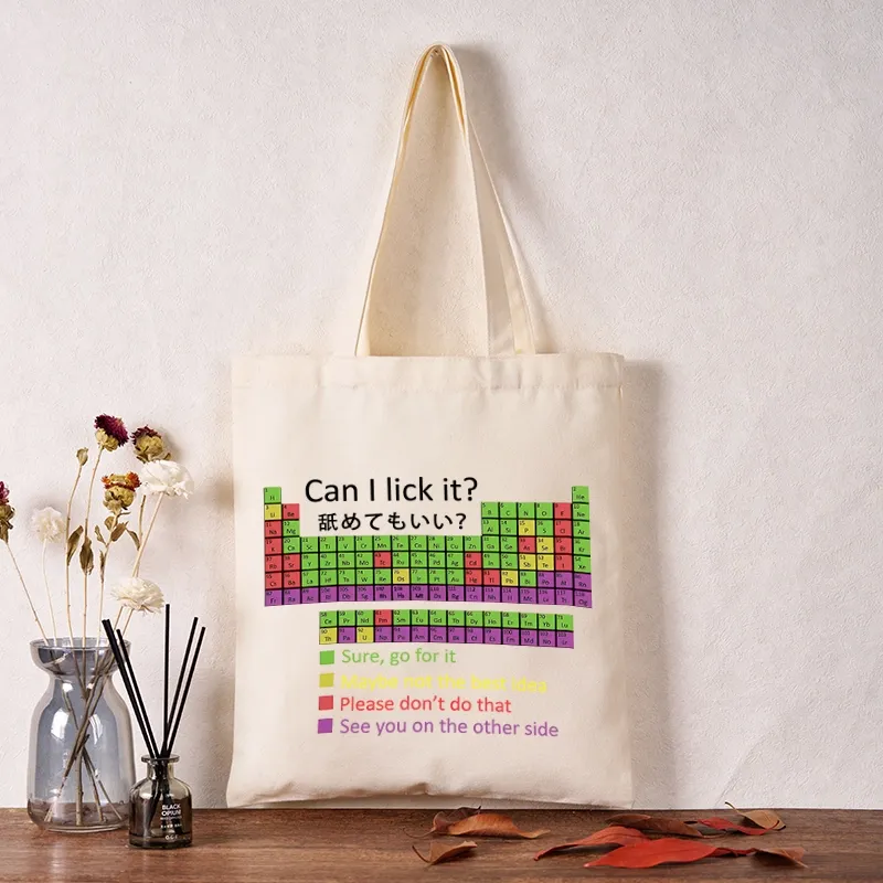 Tokyo-Tiger Can I Lick It Tote Bag