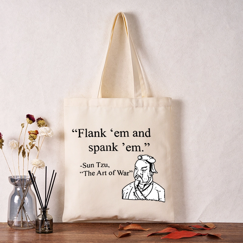 Tokyo-Tiger The Art Of War Funny Tote Bag