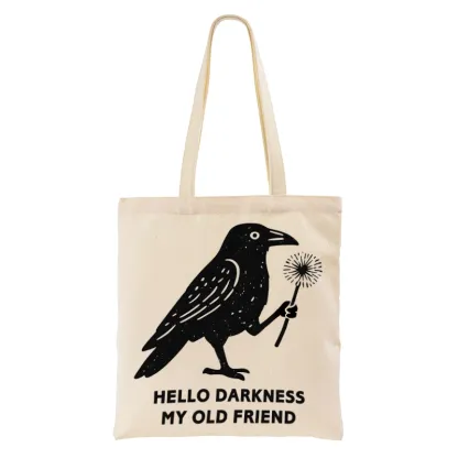 Tokyo-Tiger My Old Friend The Crow Tote Bag