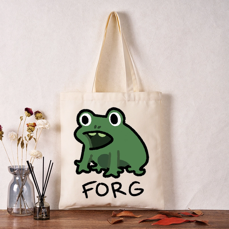 Tokyo-Tiger Funny Forg Japan Tote Bag