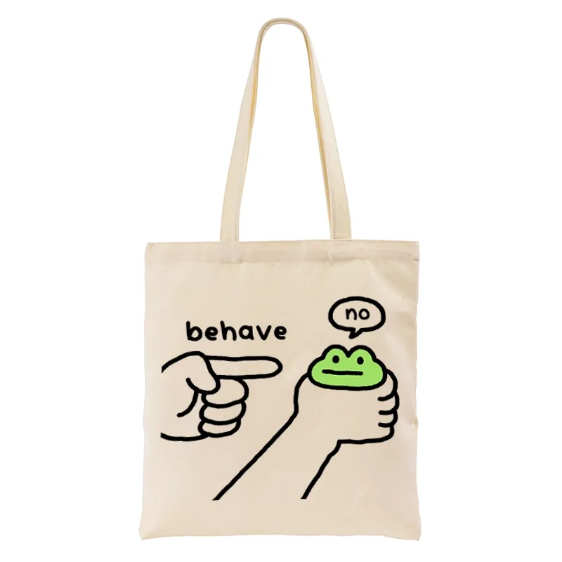 Tokyo-Tiger Dishonest Frog Tote Bag