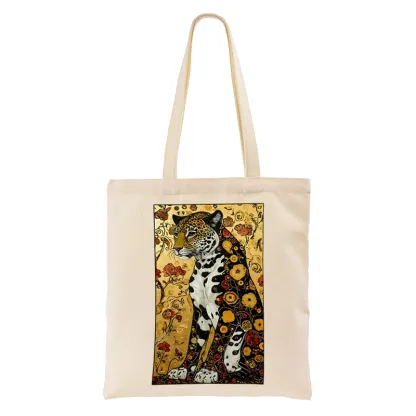 Tokyo-Tiger Magnificent Leopard Tote Bag