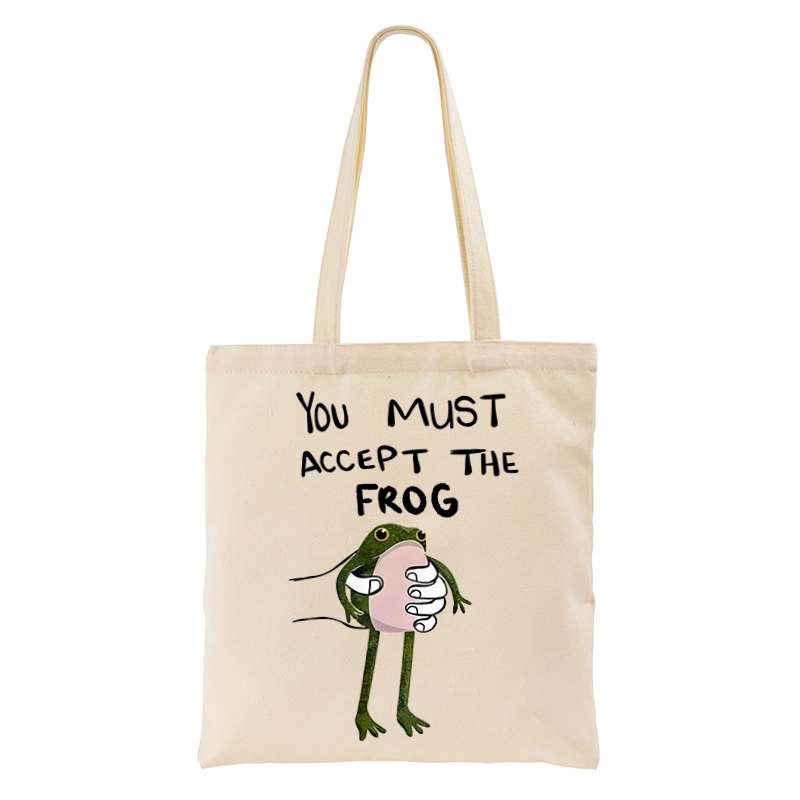 Tokyo-Tiger Accept This Frog Tote Bag