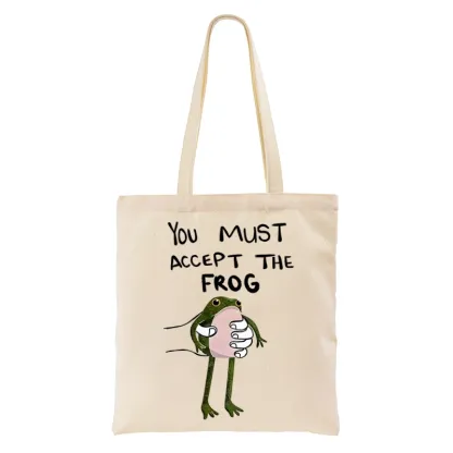 Tokyo-Tiger Accept This Frog Tote Bag