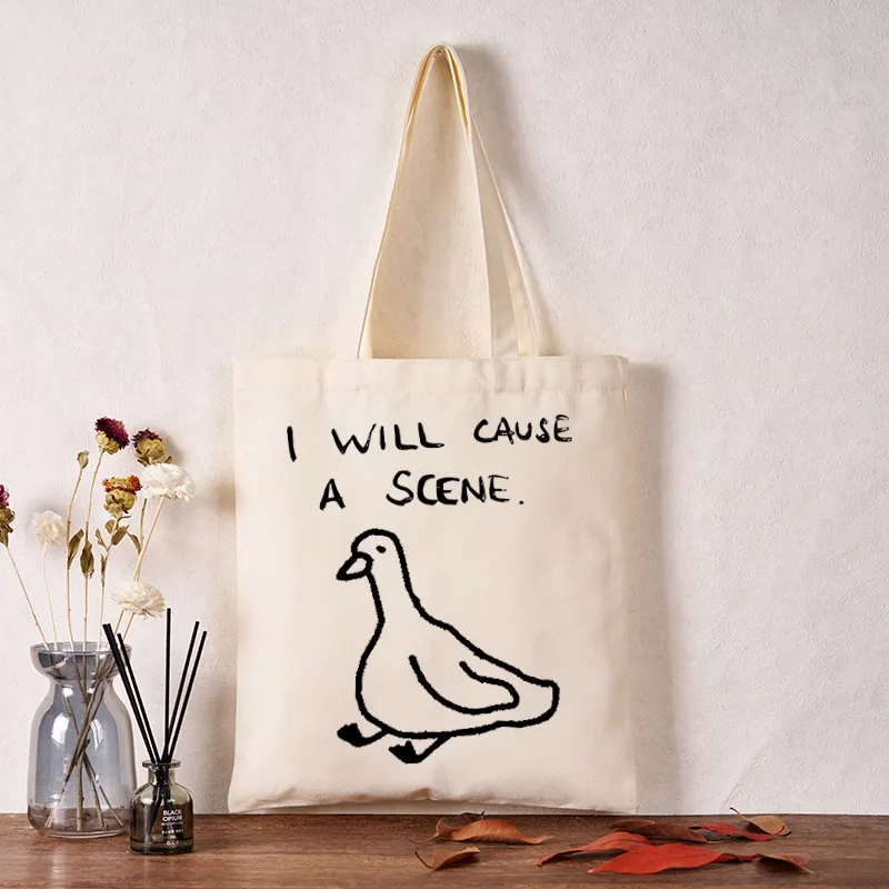 Tokyo-Tiger Stupid Goose Funny Japan Retro Tote Bag