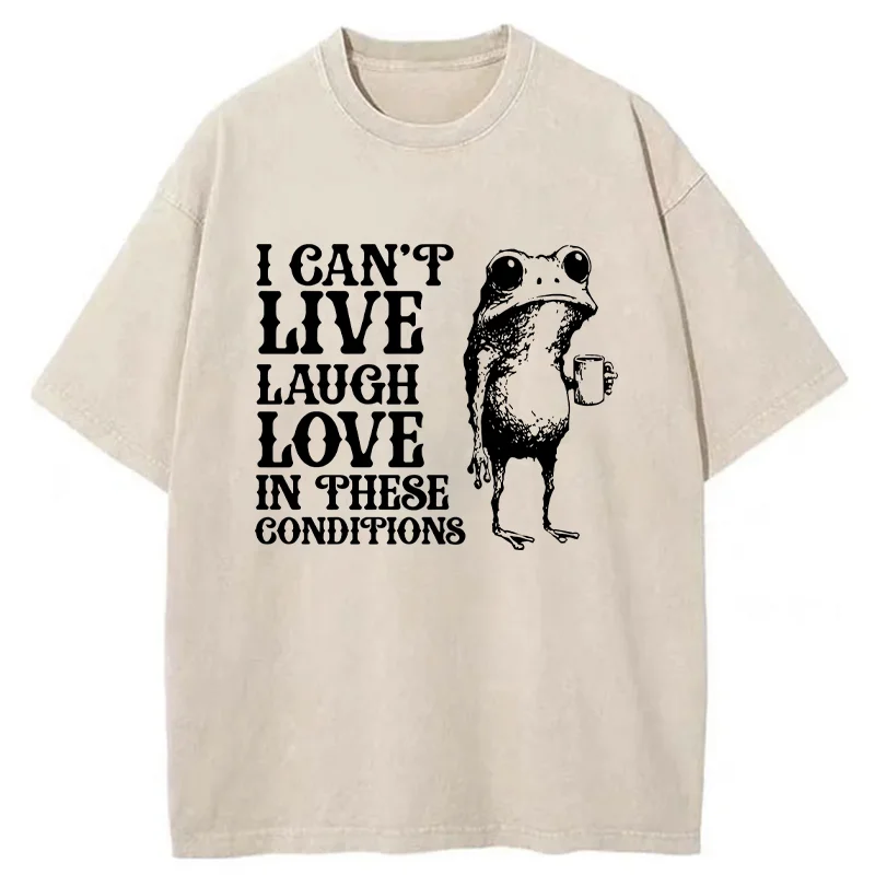 Tokyo-Tiger Frogs That Cannot Survive Washed T-Shirt