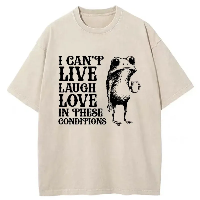 Tokyo-Tiger Frogs That Cannot Survive Washed T-Shirt