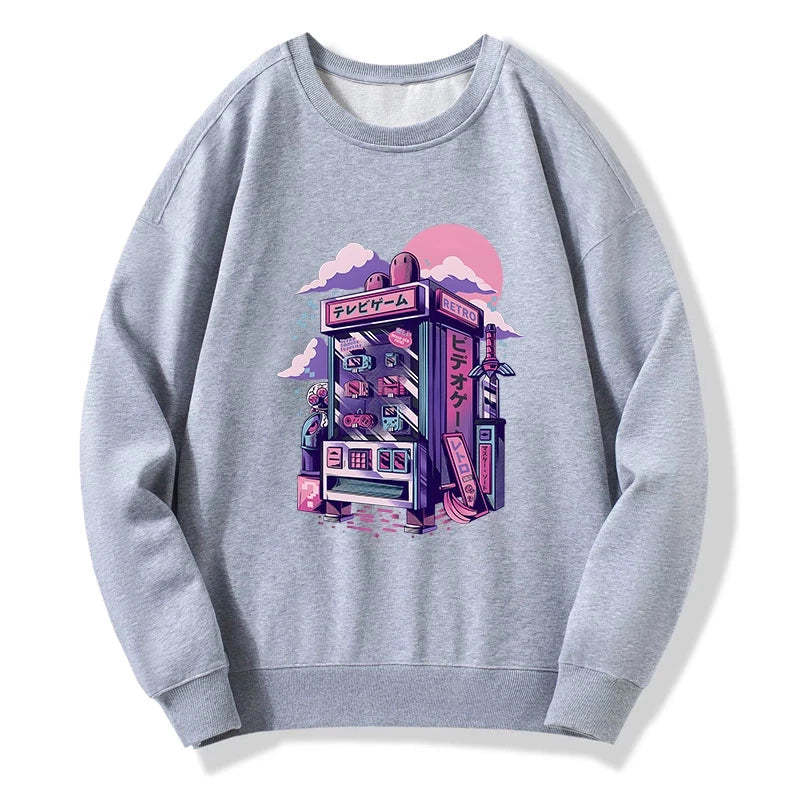 Tokyo-Tiger Japanese Vending Machines Sweatshirt Sale
