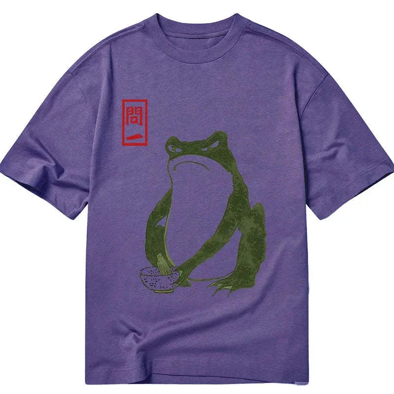 Tokyo-Tiger Woodblock Print Frog Classic T-Shirt