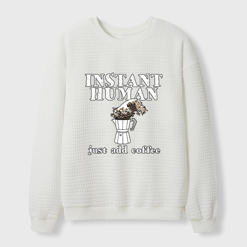 Tokyo-Tiger Instant Human Waffle Sweatshirt