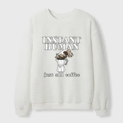 Tokyo-Tiger Instant Human Waffle Sweatshirt