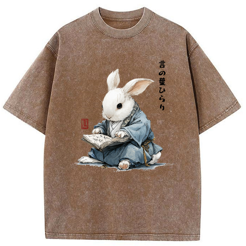 Tokyo-Tiger Beneath The Paper Lantern Washed T-Shirt