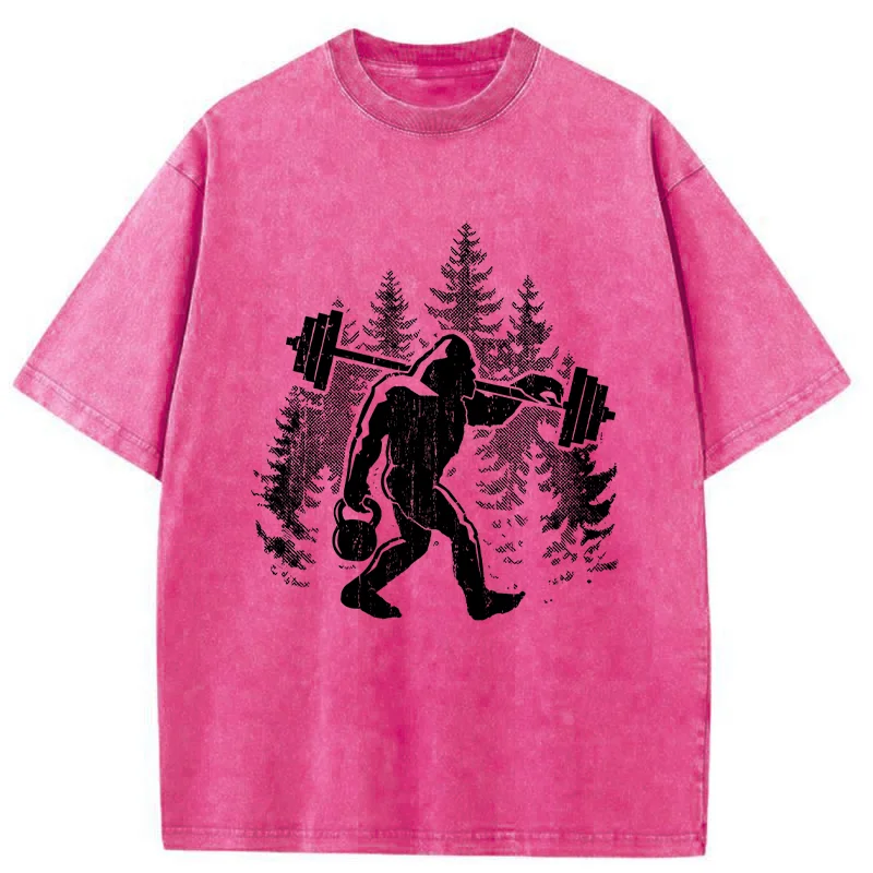 Tokyo-Tiger Bigfoot Workout Washed T-Shirt