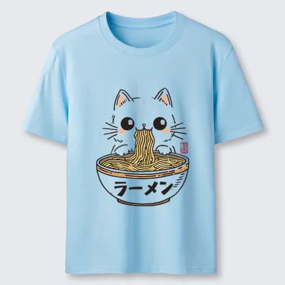 Tokyo-Tiger Purramen Time Classic T-Shirt