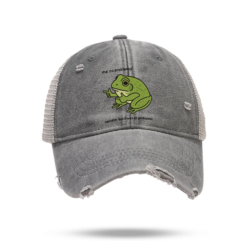 Tokyo-Tiger Stupid Frog Meme Trucker Cap