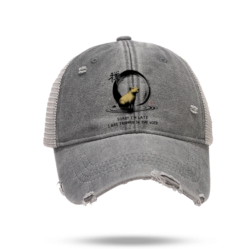 Tokyo-Tiger Zen Capybara Was Trapped In The Void Trucker Cap