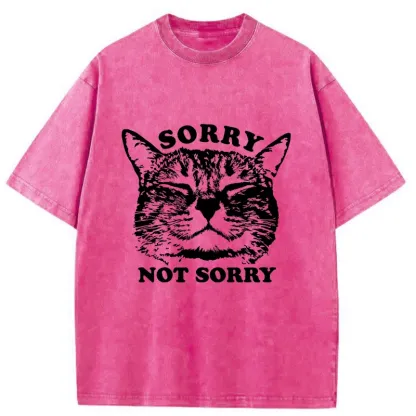 Tokyo-Tiger An Arrogant Apologizer Washed T-Shirt