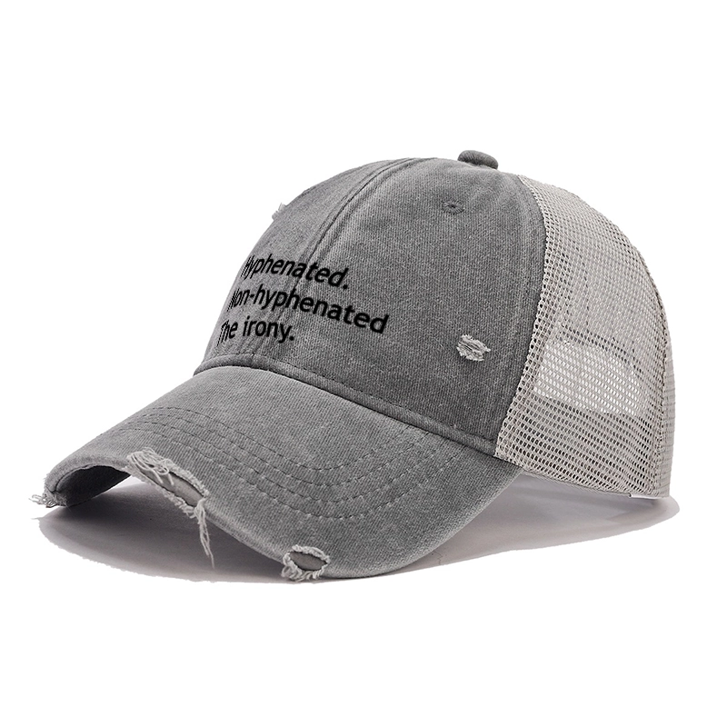 Tokyo-Tiger Hyphenated Funny Trucker Cap