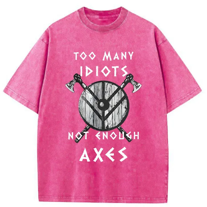 Tokyo-Tiger Viking Quotes Meme Washed T-Shirt