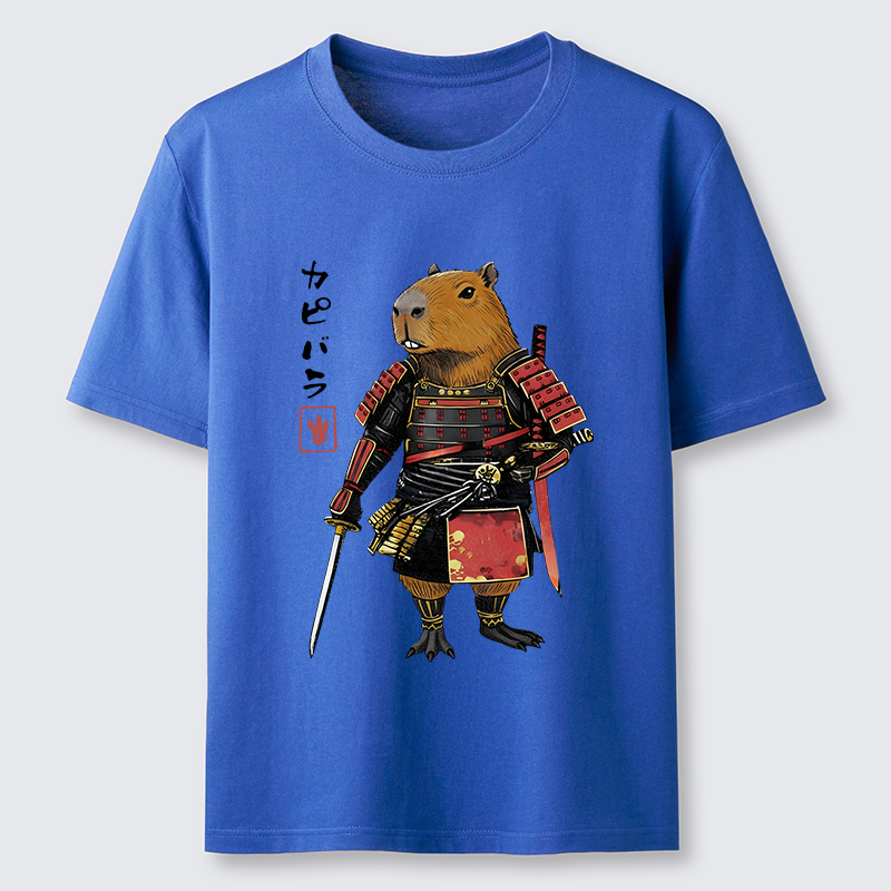 Tokyo-Tiger Capybara Samurai Wearing Armor Classic T-Shirt