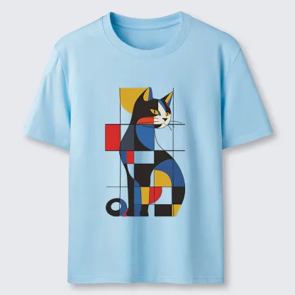 Tokyo-Tiger Mondrian Cat Classic T-Shirt