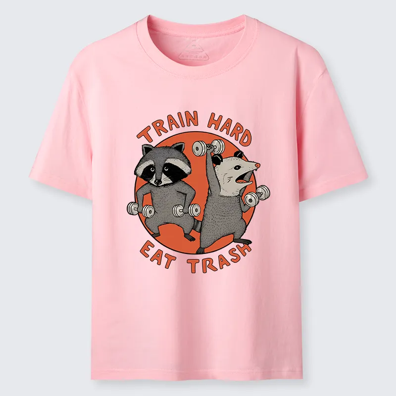 Tokyo-Tiger Raccoons And Opossums Are Working Out Classic T-Shirt