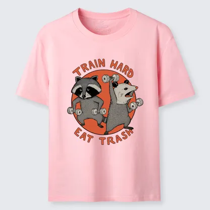 Tokyo-Tiger Raccoons And Opossums Are Working Out Classic T-Shirt